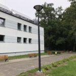 Kompozit 4 méteres AGN lámpaoszlop – talplemezes